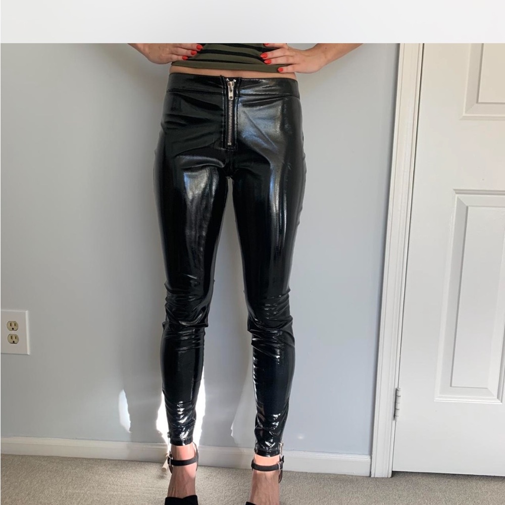 Vintage Deadstock Lip Service Black Pants. Size small. Rare find.